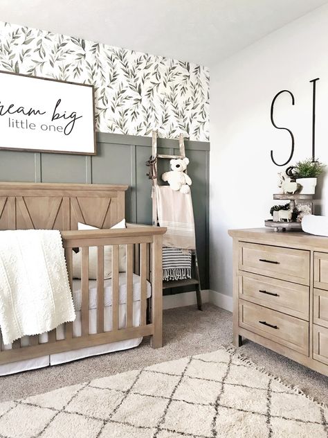 Uppfostra Barn, Baby Nursery Inspiration, Baby Room Neutral, Baby Room Themes, Baby Boy Room Decor, Nursery Room Design, Girl Nursery Room, Baby Boy Room Nursery, Baby Room Inspiration