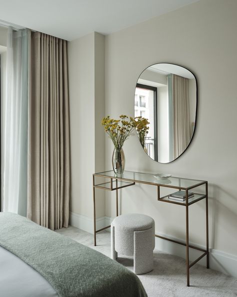 30 colours celebrating 30 years of design excellence. Each shade in The Couture Collection commemorates a year of @howesandlandino’s design journey. The bedroom walls are painted in Cashmere—as soft and warm as its namesake, this pale taupe is rich and enveloping. #graphenstonepaints #graphenstonepaintsuk #purifyingpaints #couturecollection #howesandlandino #cashmere Bedroom Walls, S Design, The Bedroom, Couture Collection, Bedroom Wall, 30 Years, A Year, Cashmere, Shades