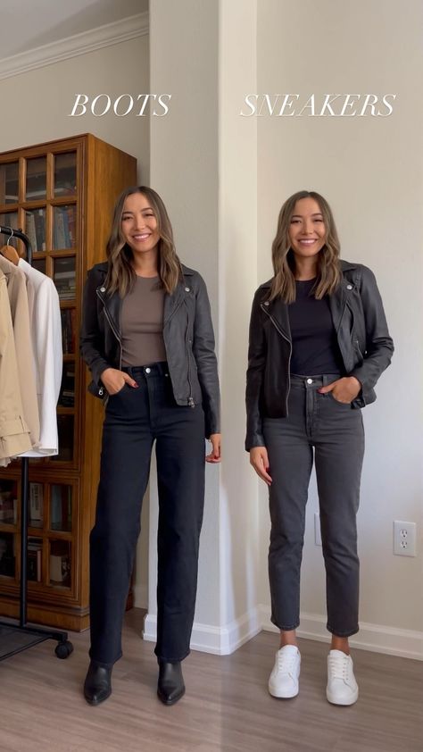 lifewithjazz on LTK Lifewithjazz Capsule, Fall Dinner Outfits, Winter Dinner Outfit, Fall Dinner Outfit, Dinner Outfit Fall, Dinner Outfit Casual, Straight Leg Jeans Outfits, Styling Outfits, Mum Life