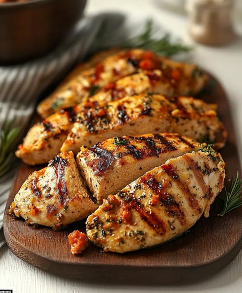 Oven Baked Chicken Breast Recipe - Chicken Breast Strips Recipes, Oven Grilled Chicken, Oven Baked Chicken Breast, Baking Chicken, Easy Baked Chicken Breast, Chicken In The Oven, Juicy Baked Chicken, Oven Baked Chicken Breasts, Chicken Breast Recipe