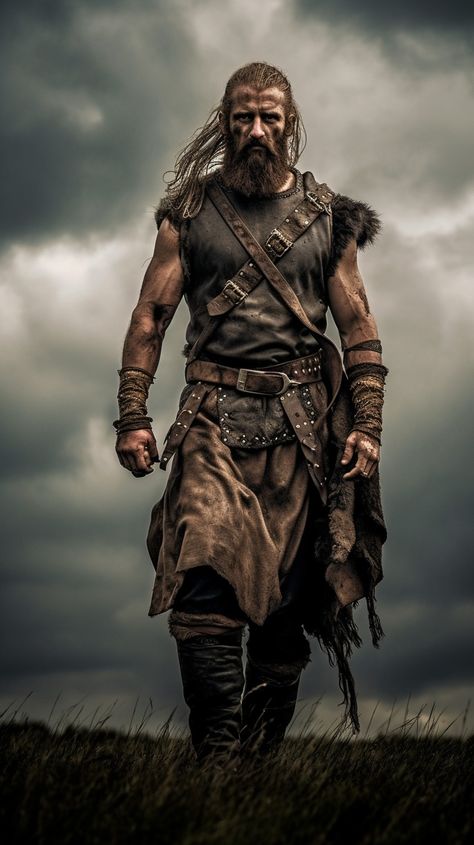 Celtic Costume Men, Barbarian Costume Male, Viking Outfit Men, Diy Viking Costume Men, Viking Men Warriors, Viking Cosplay Men, Vikings Costume Diy, Mens Viking Costume, Barbarian Costume