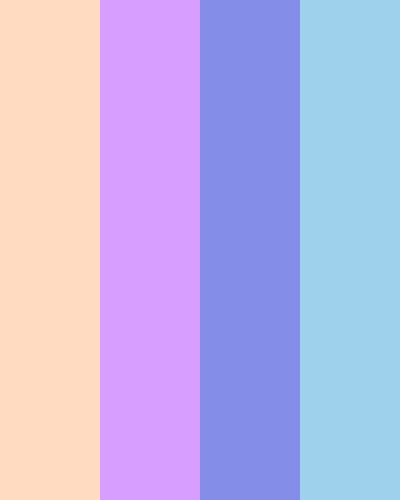 Sleep Colour Palette, Purple And Blue Colour Palette, Pink Purple Blue Colour Palette, Blue And Purple Color Pallete, Purple Sky Color Palette, Violet Name, Orange Hex, Hexadecimal Color, Blue Names