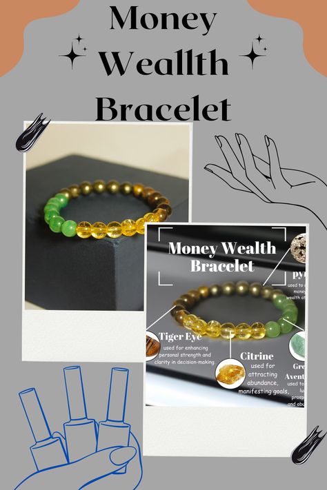 money bracelet,
Bracelets,
good luck bracelet,
beaded bracelets,
Money and prosperity,
Wealth magnet,
Abundance crystals,
wealth bracelet,
crystal bracelet,
money magnet,
Healing crystals, Abundance Bracelet, Wealth Bracelet, Magnet Bracelet, Wealth Abundance, Money Wealth, Millionaire Minds, Money Magnet, Attract Wealth, Magnetic Bracelet