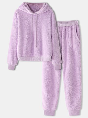 Plush Pajamas, Cute Pajama Sets, Pajama Outfits, Trendy Hoodies, Women Pajamas, Kawaii Fashion Outfits, Causual Outfits, Fashion Attire, Women Nightwear