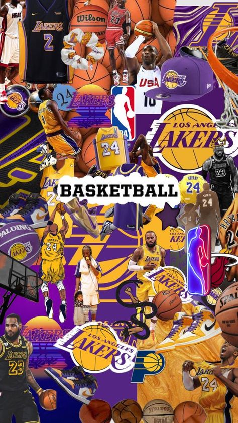 Cool Basketball Pictures, Lakers Wallpaper, Cool Basketball Wallpapers, Basketball Background, Jordan Logo Wallpaper, Pretty Wallpaper Ipad, Ball Aesthetic, I Love Basketball, Bola Basket