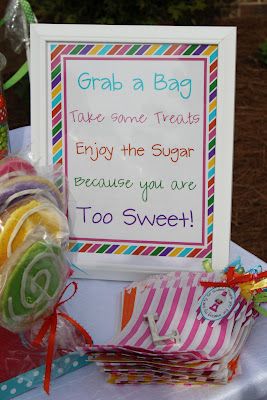 Sweet Shoppe Birthday Party Candy Table Sign! Two Sweet Party 2nd Birthday Candy Bar, Candy Theme Birthday Party Favors, Candy And Sweets Birthday Party, Two Sweet Candy Table, Candy Bar Party Favors, Candy Sweet 16 Theme, Candyland Birthday Party Favors, Sweet One Candy Table, Sweet And Sour Birthday Theme