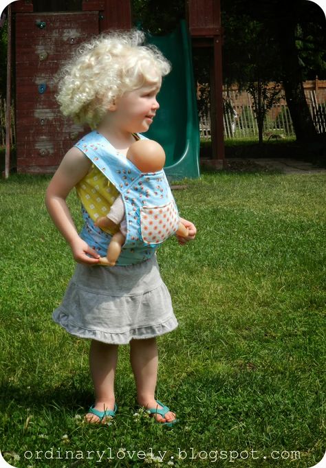 Baby Doll Carrier Pattern Free, Diy Doll Carrier, Doll Carrier Free Pattern, Doll Carrier Sewing Pattern, Baby Doll Carrier Pattern, Doll Carrier Pattern, Baby Carrier Pattern, Diy Baby Carrier, Baby Doll Carrier