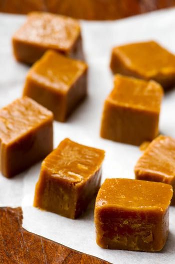 Butterscotch Homemade, Butterscotch Candy Recipe, Homemade Butterscotch Chips, Butterscotch Caramel, Homemade Butterscotch Candy, Butterscotch Candies, Homemade Chewy Caramel, Homemade Butterscotch, Fudge Butterscotch