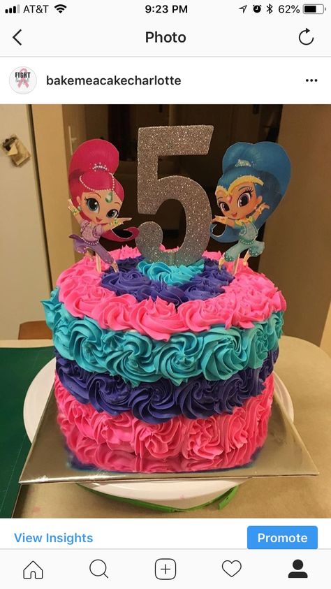 Shimmer And Shine Cake Ideas, Shimmer And Shine Birthday Cake, Shimmer And Shine Birthday Party Ideas, Shimmer And Shine Cake, Shimmer Y Shine, Shimmer Shine, Cinderella Party, Birthday Cake Chocolate, Shimmer N Shine