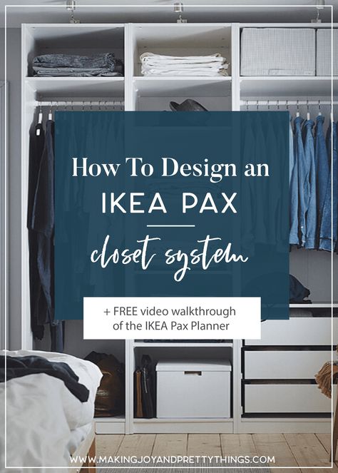 Pax Closet System, Closet Planner, Ikea Pax System, Pax Planner, Diy Closet Shelves, Ikea Pax Closet, Pax Closet, Closet Makeover Diy, Closet Redo