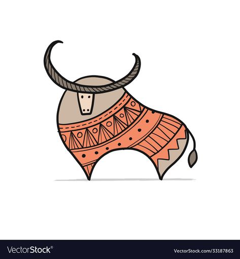 Cow Template, Bull Illustration, Animal Vector Illustration, Petroglyphs Art, Cafe Logo Design, Funny Sketches, Dragon Wallpaper Iphone, Cow Illustration, Bull Art