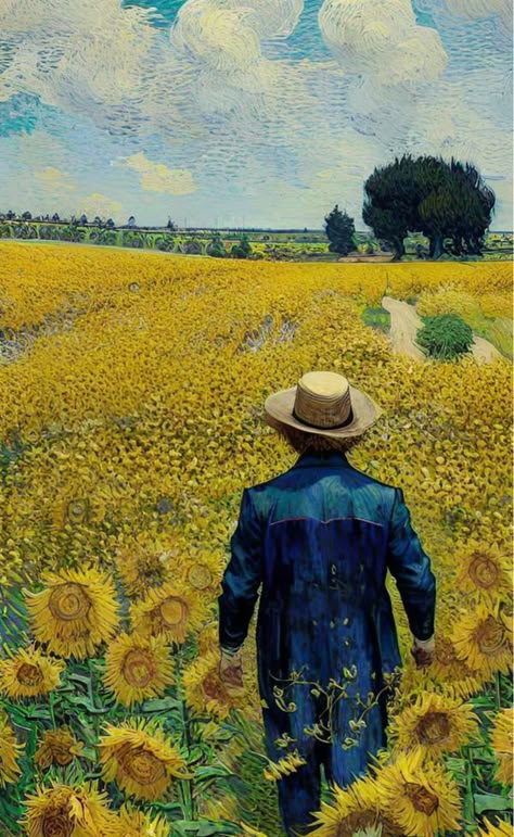 Vincent van Gogh | “I find comfort in contemplating the sunflowers.” | Facebook Sunflower Art Project, Vincent Van Gogh Artwork, Dark Academia Library, Van Gogh Wallpaper, Vincent Van Gogh Art, Most Famous Paintings, Van Gogh Sunflowers, Nature Artists, Arte Van Gogh