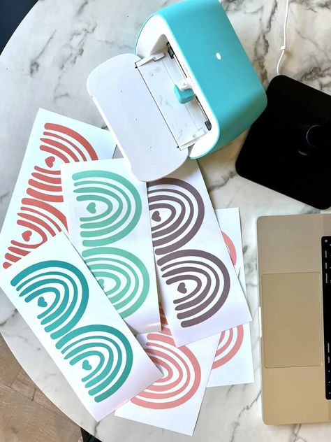 Rainbow Vinyl Decal, Diy Wall Decals Cricut, Cricut Removable Vinyl Projects, Diy Vinyl Wall Decals, Cricut Vinyl Wall Decals, Cricut Wall Decals Diy, Cricut Wall Decal, Wall Decals Cricut, Cricut Wallpaper