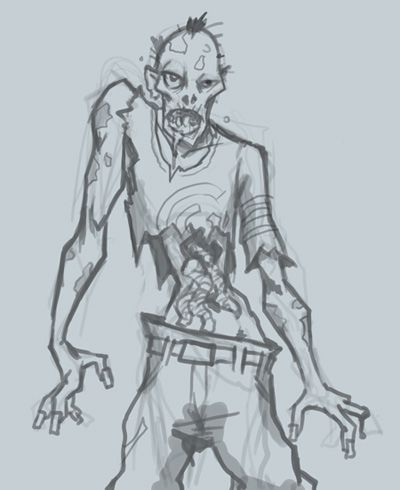 video- how to draw Zombie Drawings Anime, Zombie Drawing Tutorial, How To Draw Zombies, Zombie Doodle, Apocalypse Inspiration, Drawing Zombie, Zombie Pose, Beginning Drawing, Zine Project