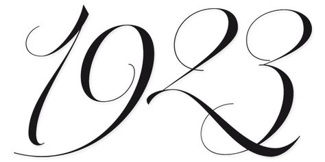 Calligraphy Numbers Fonts, Pretty Numbers, Calligraphy Numbers, Script Numbers, Number Calligraphy, Calligraphy Script Fonts, Number Fonts, Script Design, Types Of Lettering