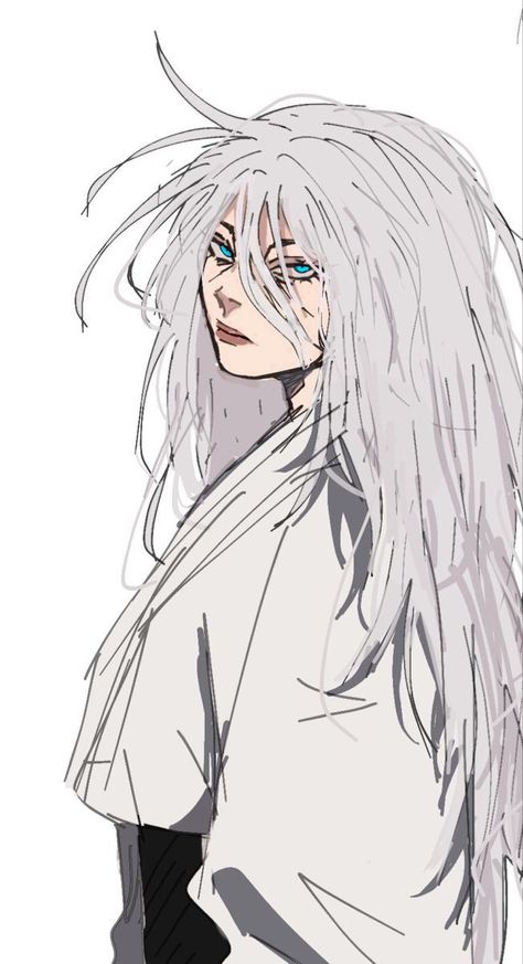 Tengen Fanart, Anime Drawings Boy, Female Character Design, Anime Poses Reference, Anime Poses, White Hair, Art Reference Poses, Fantasy Character Design, Cute Anime Character