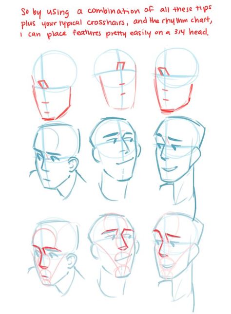 I always love making characters with scars on one of their eyes. Art not mine btw Angles Drawing, How To Draw Faces, Face Angles, Draw Faces, 얼굴 드로잉, 얼굴 그리기, Face Face, Drawing Heads, Drawing Faces