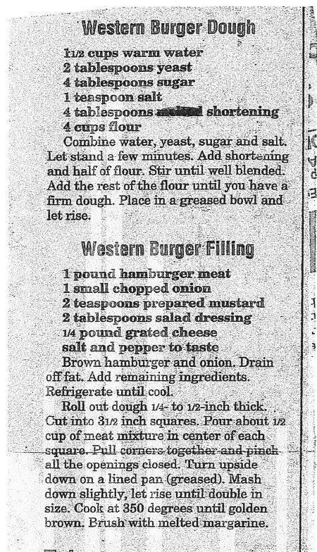 Western Burgers Recipes, Western Burgers, Hamburger Dishes, School Lunch Recipes, Old Western, Dinner With Ground Beef, Hamburger Meat, Western Food, Savory Snacks