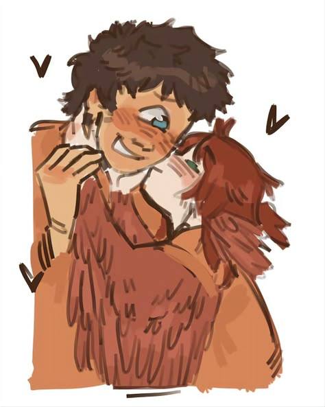 Tyson And Ella Percy Jackson, Ella Percy Jackson, Tyson And Ella, Percy Jackson Serie, Pjo Art, The Kane Chronicles, Pjo Fanart, Percy Jackson Ships, Pjo Hoo