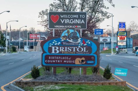 Welcome to Bristol Virginia Birthplace of County Music The Channels Virginia, Bristol Virginia, Virginia Coastal Towns, Historic Virginia Road Trip, Bristol Tennessee, Bristol Tn, Kingsport Tennessee, Wallops Island Virginia, Virginia Historical Sites