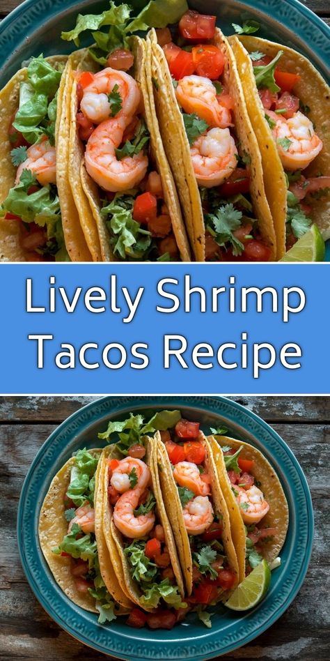 Dive into my vibrant Lively Shrimp Tacos! Loaded with fresh lettuce, juicy tomatoes, and succulent shrimp, these tacos are bursting with flavor and perfect for any occasion. Whether it's a casual dinner or a festive gathering, these delightful tacos will impress your guests and leave them craving more! Let's make taco night fun and delicious! Taco Shrimp Lettuce Boats, Taco Shrimp, Lettuce Boats, Shrimp Tacos Recipe, Lettuce Boat, Homemade Banana Pudding Recipe, Flavorful Shrimp, Grilled Halibut, Shrimp Taco Recipes