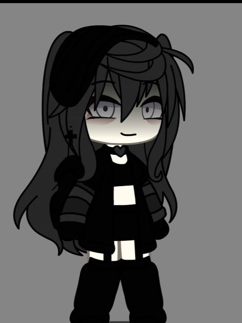 Gacha Life Tomboy Outfits, Female Gacha Oc, Gacha Life Female Oc, Gacha Life Girl Oc, Outfit Ideas Tomboy, Emo Gacha, Gacha Avatar, Gacha Life Girl, Gacha Life Sleep Outfits