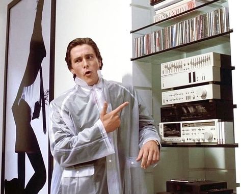 Hey, PAUL! . . #patbateman #amuricanpsycho #americanpsycho #80s #80sretro #y2k #movie #horror #classic #cassette #vinyl #80scult Matt Ross, Reed Hastings, Josh Lucas, Huey Lewis, Robert Palmer, Patrick Bateman, Mens Black Shirt, Justin Theroux, Baby Driver