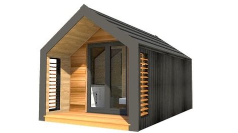 Glamping Pods Design, Container Room, Extension House, Building A Small Cabin, Camping Pods, Metal Roofing Systems, Cube House, Tiny House Kits, Glamping Pods