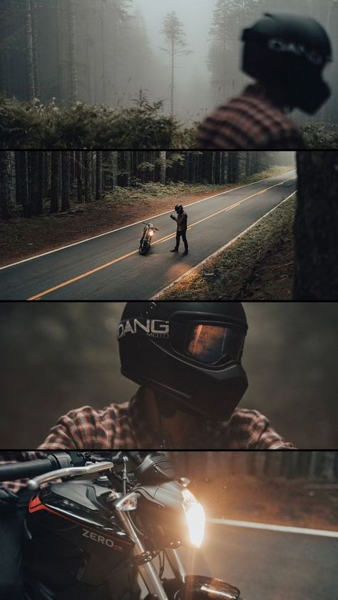 Cenimatic Photography, Cinematic Photography Wallpaper, Biker Photography, Instagram Design Creative, Biker Photoshoot, Film Photography Tips, Motorcycle Photography, Best Poses For Photography, Bike Photoshoot