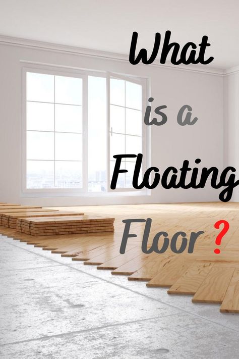 Do you know what is a floating floor and how can you easily install a floating floor?  This is the best type a floor you can have in your home!  Find out here the advantages and disadvantages of floating floors! Floating Hardwood Floors, Floating Floors Wood, Floating Floor Colors, Best Flooring For Uneven Floors, Floating Flooring, Floating Floorboards, Floating Floors, Woodworking Tutorials, Diy Basement