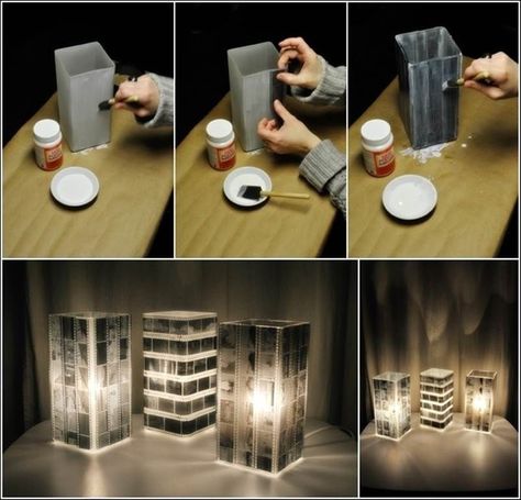 Create a lamp shape with photo negatives diy diy ideas diy crafts do it yourself diy projects lamp shade photo negatives Creative Lamp Shades, Photo Negative, Photo Lamp, Rustic Lamp Shades, Pop Tabs, Unique Lamp, Diy Lamp Shade, Wooden Lamp, Diy Lamp