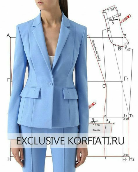 Sewing Collars, Blazer Pattern, Jacket Pattern Sewing, Blouse Pattern Sewing, Blouse Drafting Patterns, Diy Blouse Pattern, Pattern Sewing, Coat Patterns, Fashion Sewing Pattern