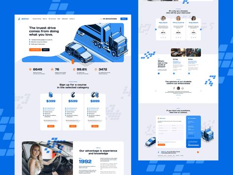 Driving School 🚘 Blue Website, Branding Photoshoot Inspiration, School Website, Driving School, App Ui Design, Branding Photoshoot, Saint Charles, Start Writing, Des Moines