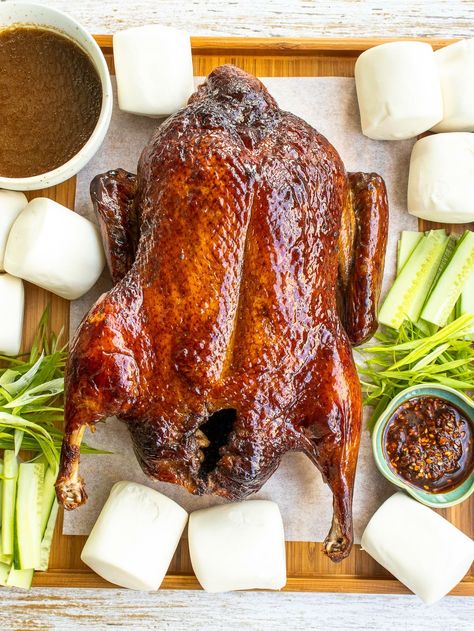 Oven Roasted Duck, Chinese Roast Duck, Roasted Duck Recipes, Popular Chinese Dishes, Duck Recipe, Roasted Duck, Roast Duck, Southern Fried Chicken, Duck Recipes