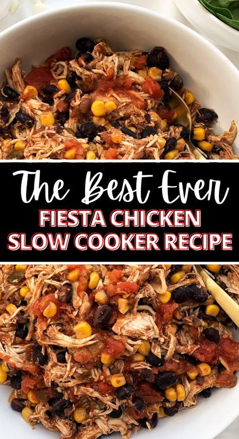 Meal Prep Dinner, Crockpot Recipes Mexican, Salsa Chicken Crockpot, Chicken Slow Cooker, Tex Mex Chicken, Crockpot Chicken Healthy, Fiesta Chicken, Chicken Crockpot Recipes Easy, Mexican Chicken Recipes