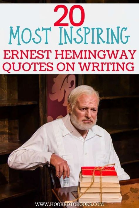 Ernest Hemingway is one of the most admired writers of the 20th century. He authored many of the classic American literature we love today. Ernest Hemingway's quotes on writing have been inspiring writers, old and new, for decades. Quotes On Writing, Hemingway Quotes, Must Read Novels, Best Quotes From Books, Writer Quotes, On Writing, American Literature, Inspiration Instagram, Ernest Hemingway