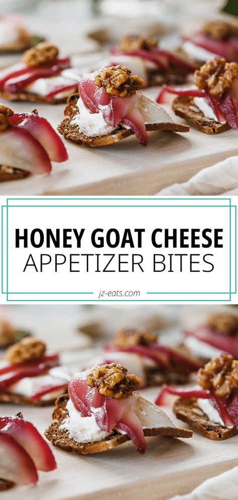 honey goat cheese on crackers Goat Cheese Charcuterie Board, Goat Cheese Recipes Appetizers Dips, Goat Cheese With Pistachios And Honey, Goat Cheese Board, Hot Honey And Goat Cheese, Goat Cheese With Fig And Honey, Fig Jam Prosciutto Goat Cheese, Goat Cheese Honey Appetizer, Goat Cheese Recipes Appetizers