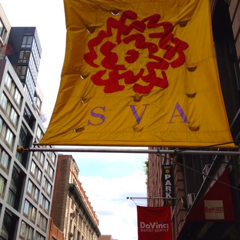 #sva School Of Visual Arts Nyc, Sva Nyc, Future Motivation, College Acceptance, Artist Supplies, School Of Visual Arts, 2024 Vision, College Life, Student Art