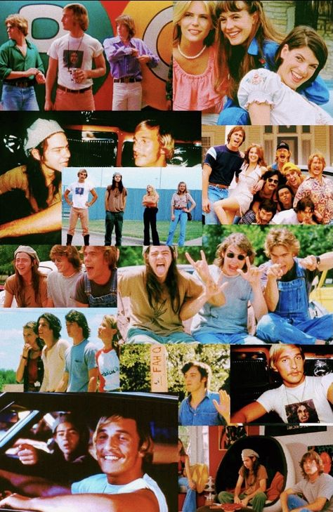 aesthetic wall paper dazed and confused matthew mcconaughey ben affleck Dazed And Confused Wallpaper Iphone, Dazed And Confused Aesthetic Wallpaper, Dazed And Confused Wallpaper, Dazed And Confused Party, Dazed And Confused Aesthetic, Jason London, Dazed And Confused Movie, 70s Photoshoot, 1990s Films