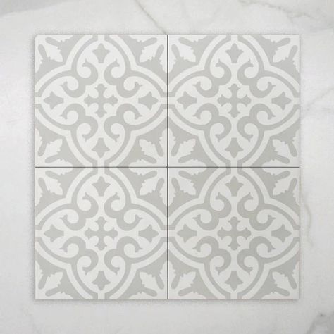 Tamarama Soft Grey Matt P3 Cushioned Edge Porcelain Tile 300x300mm — The Blue Space Encaustic Tiles Bathroom, Room Tiles Floor, Tiles Terracotta, White Porcelain Tile, Travertine Tiles, Tiles Marble, Rectified Tile, Patio Tiles, Terrazzo Tiles