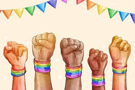 We For Gender Equality And Inclusive Society, Lgbtq Ppt Background, Lgbtq Backgrounds Aesthetic, Pride Facebook Cover, Pride Posters Ideas, Pride Poster Design, Lgbt Background, Pride Paintings, Lgbtq Resources