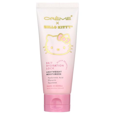 Hello Kitty Moisturizer, Double Cleanser, Shop Hello Kitty, Facial Lotion, Night Moisturizer, Light Moisturizer, Hydrating Mist, Lightweight Moisturizer, Brightening Cream