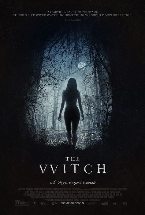 "The VVitch" - A family in 1630s New England is torn apart by the forces of witchcraft, black magic and possession. (2015) The Witch Poster, The Witch 2016, The Witch Movie, The Witch Film, The Vvitch, Zombie Land, Film Horror, Tv Program, Best Horror Movies