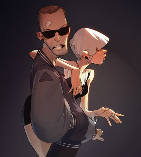 Cool Kids, Max Grecke on ArtStation at https://www.artstation.com/artwork/qPgee Max Grecke, Arte Inspo, Main Game, Character Design Animation, 영감을 주는 캐릭터, Character Design References, Illustration Character Design, 그림 그리기, Character Concept