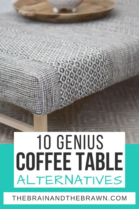 Makeshift Coffee Table, Coffee Table Substitute, Unique Large Coffee Table, Alternatives To Coffee Table, Unique Small Coffee Table, Alternatives For Coffee Tables, Alternative Coffee Table, Coffee Table Cushion, Unusual Coffee Table Ideas