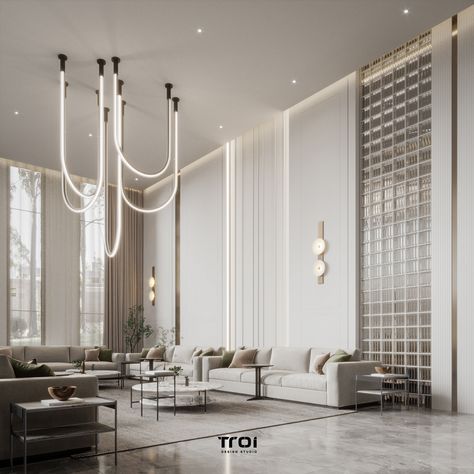 𝐌𝐨𝐝𝐞𝐫𝐧 𝐌𝐚𝐣𝐥𝐢𝐬 on Behance Majlis Design Modern, Modern Majlis, Majlis Design, Entrance Decoration, Stairs In Living Room, Living Area Design, Home Entrance, Lobby Design, Hall Design