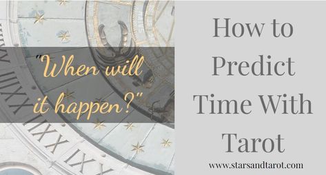 Tarot Card Time Frame, Tarot Time Prediction, The Hight Priestess, Tarot Timing, Timing Tarot, Suit Of Wands, Seven Of Pentacles, Suit Of Cups, Time Tarot