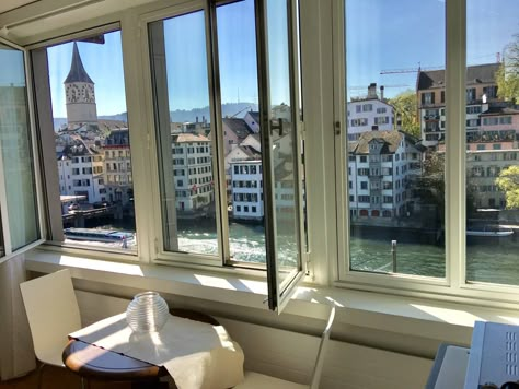 Zurich Aesthetic, Switzerland House, Boutique Studio, Apartment View, The Life I Want, Zurich Switzerland, Life I Want, City Apartment, City Center