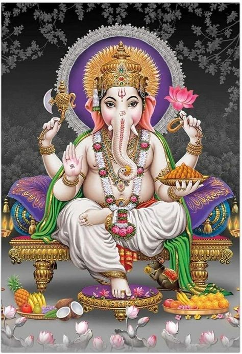 Ganesh Ji Images, Ganesh Lord, Shri Ganesh Images, Elephant Poster, Ganesh Wallpaper, Shree Ganesh, Shri Ganesh, Lord Shiva Family, Lord Ganesha Paintings