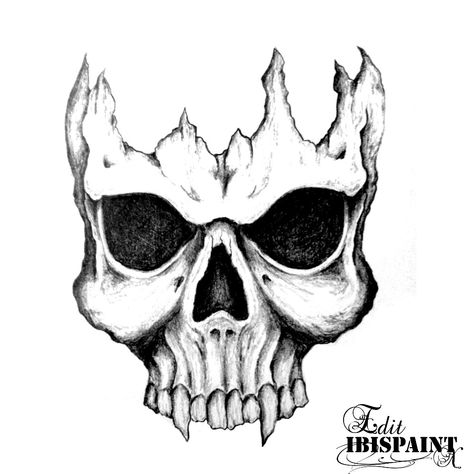 Hand Holding Skull Tattoo, Skull Tattoo Design Outline, Evil Skull Tattoo Design, Skull Tattoo Stencil, Skull Drawing Sketches, Pirate Ship Tattoos, Cool Skull Drawings, Evil Skull Tattoo, Unique Wrist Tattoos